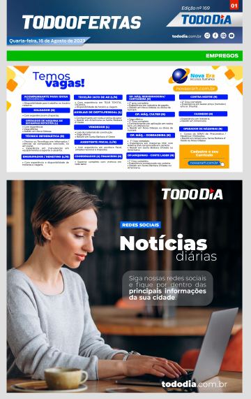 Capa: Todo Ofertas – Edição nº 169