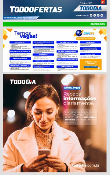 Capa: Todo Ofertas – Edição nº 181
