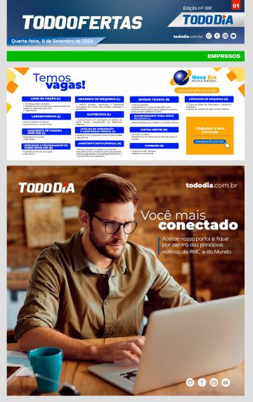 Capa: Todo Ofertas – Edição nº 188