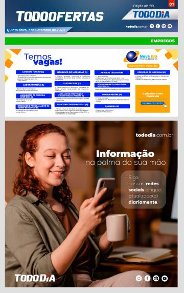 Capa: Todo Ofertas – Edição nº 189