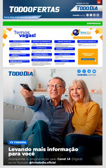 Capa: Todo Ofertas – Edição nº 190