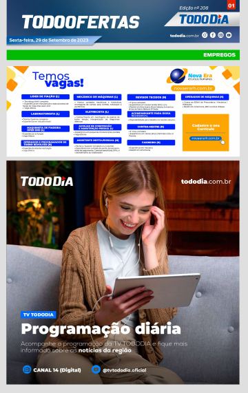 Capa: Todo Ofertas – Edição nº 208