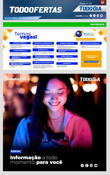 Capa: Todo Ofertas – Edição nº 213