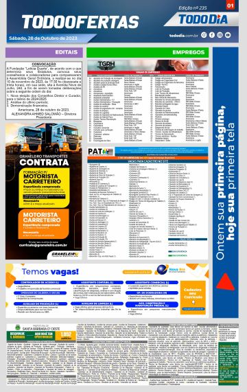 Capa: Todo Ofertas – Edição nº 235
