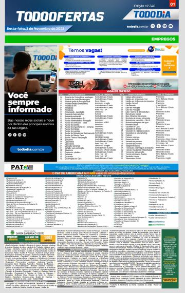 Capa: Todo Ofertas – Edição nº 239