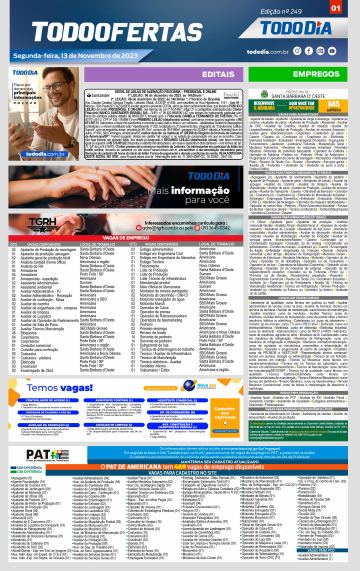 Capa: Todo Ofertas – Edição nº 249