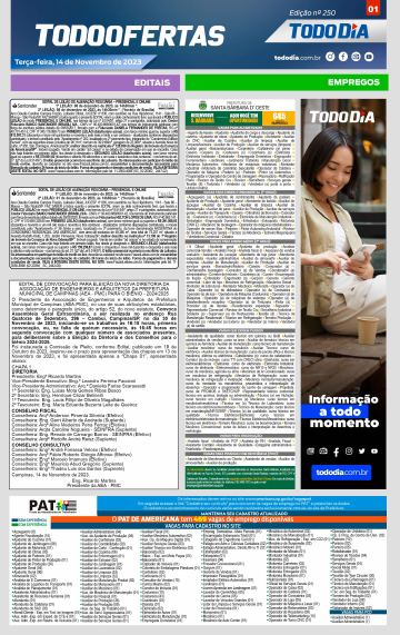 Capa: Todo Ofertas – Edição nº 250