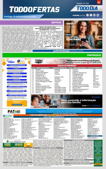Capa: Todo Ofertas – Edição nº 255