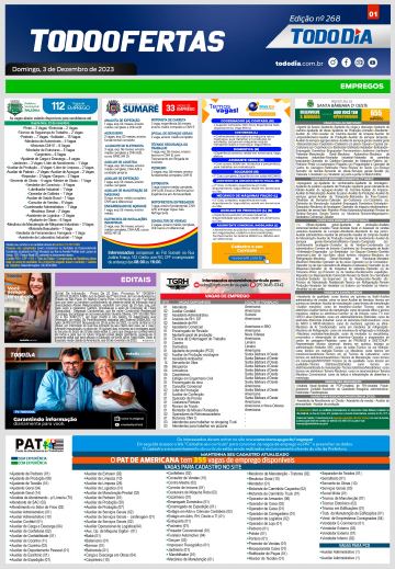 Capa: Todo Ofertas – Edição nº 268