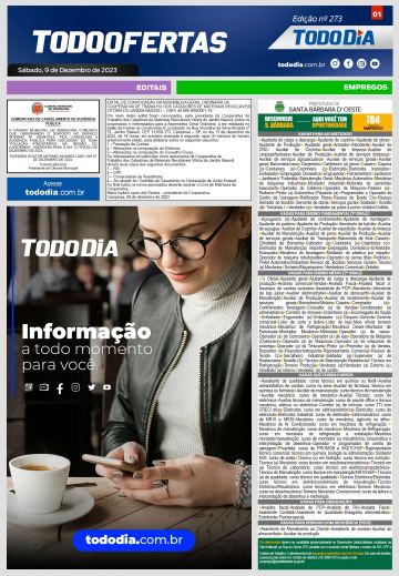 Capa: Todo Ofertas – Edição nº 273