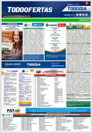 Capa: Todo Ofertas – Edição nº 275