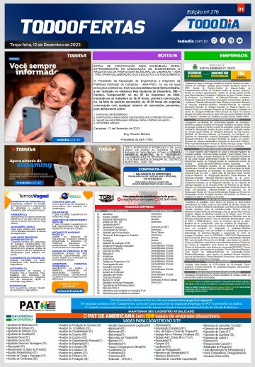 Capa: Todo Ofertas – Edição nº 276
