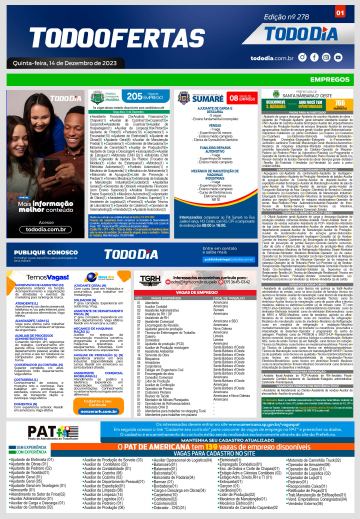 Capa: Todo Ofertas – Edição nº 278