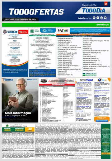 Capa: Todo Ofertas – Edição nº 284