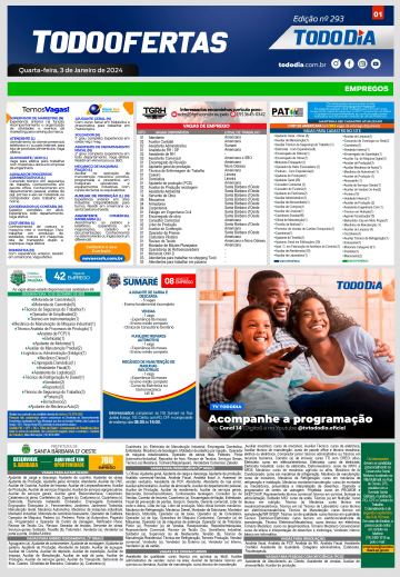 Capa: Todo Ofertas – Edição nº 293
