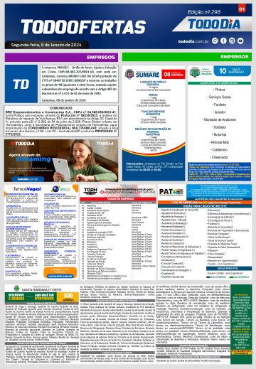 Capa: Todo Ofertas – Edição nº 298