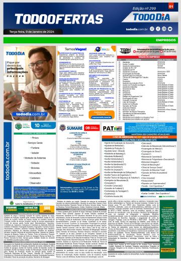 Capa: Todo Ofertas – Edição nº 299