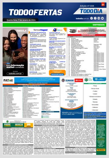 Capa: Todo Ofertas – Edição nº 306