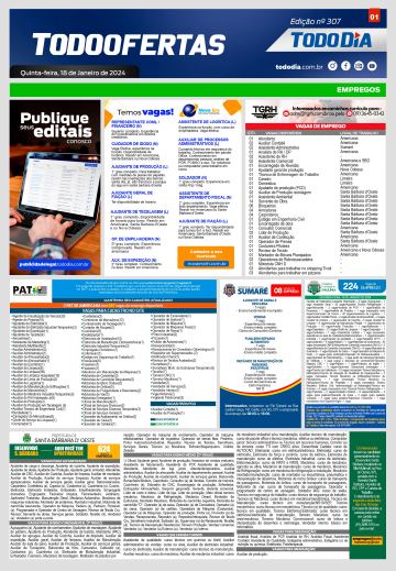 Capa: Todo Ofertas – Edição nº 307