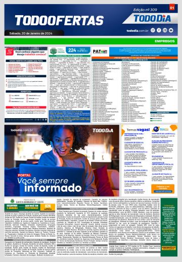 Capa: Todo Ofertas – Edição nº 309