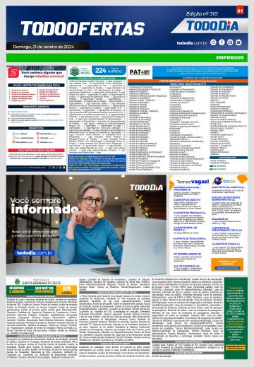 Capa: Todo Ofertas – Edição nº 310