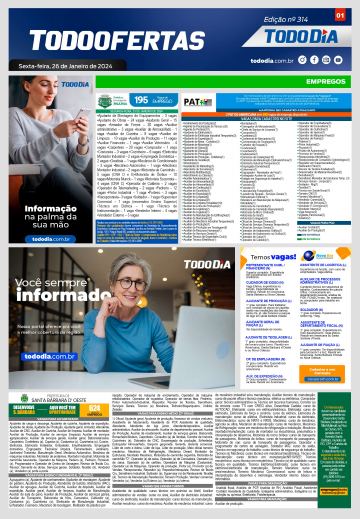 Capa: Todo Ofertas – Edição nº 314