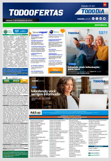 Capa: Todo Ofertas – Edição nº 321
