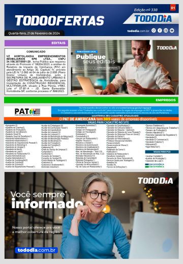 Capa: Todo Ofertas – Edição nº 338