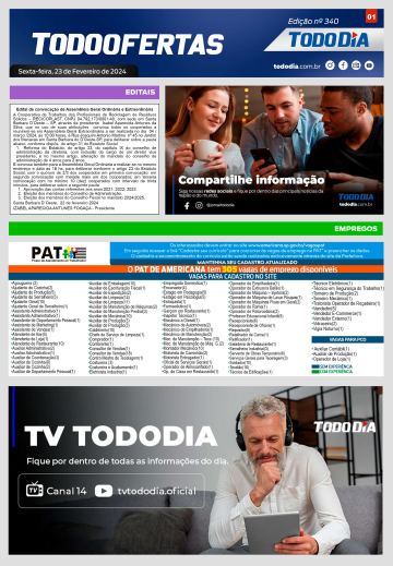Capa: Todo Ofertas – Edição nº 340