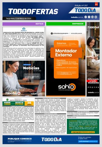 Capa: Todo Ofertas – Edição nº 357
