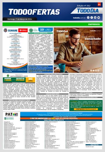 Capa: Todo Ofertas – Edição nº 362