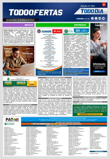 Capa: Todo Ofertas – Edição nº 366
