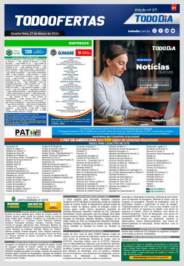Capa: Todo Ofertas – Edição nº 371