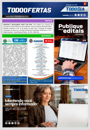 Capa: Todo Ofertas – Edição nº 373