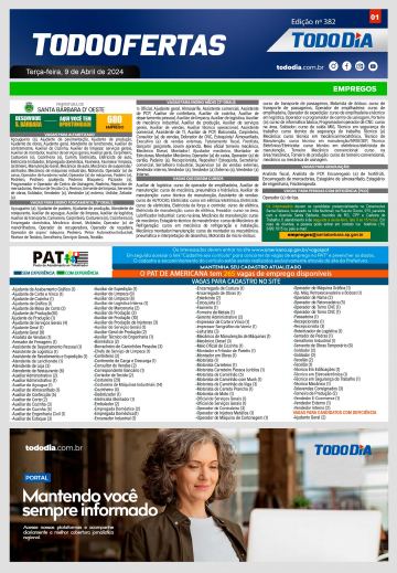 Capa: Todo Ofertas – Edição nº 382