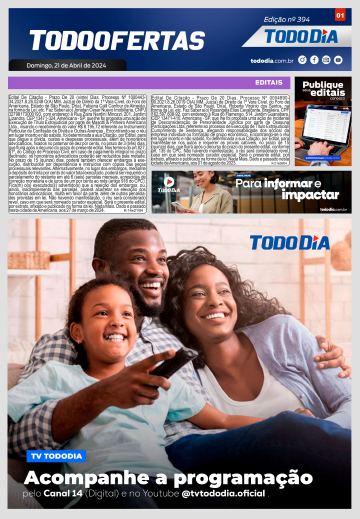 Capa: Todo Ofertas – Edição nº 394