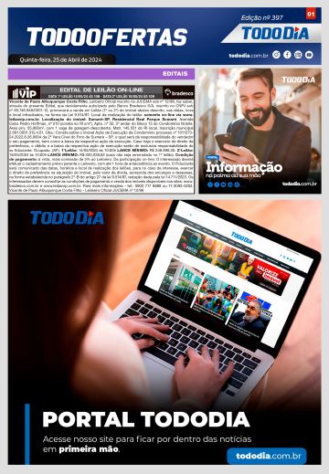 Capa: Todo Ofertas – Edição nº 397