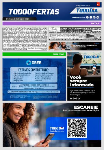 Capa: Todo Ofertas – Edição nº 406