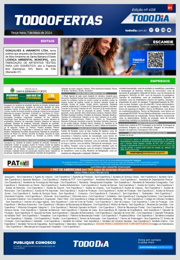 Capa: Todo Ofertas – Edição nº 408