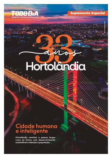 Capa: Hortolândia, 33 Anos!