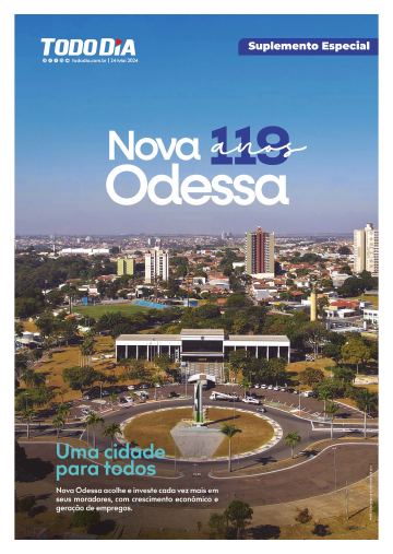 Capa: Nova Odessa, 119 Anos