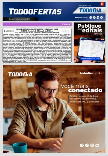 Capa: Todo Ofertas – Edição nº 436