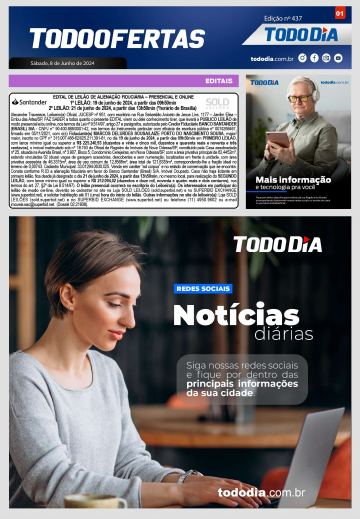 Capa: Todo Ofertas – Edição nº 437