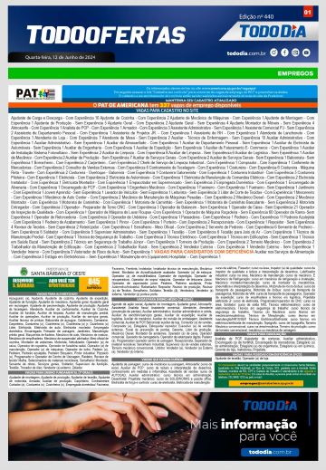 Capa: Todo Ofertas – Edição nº 440