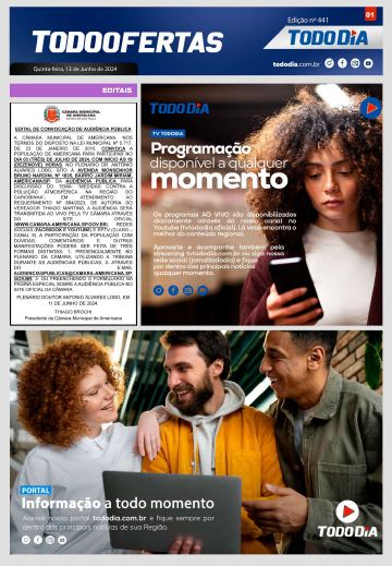 Capa: Todo Ofertas – Edição nº 441