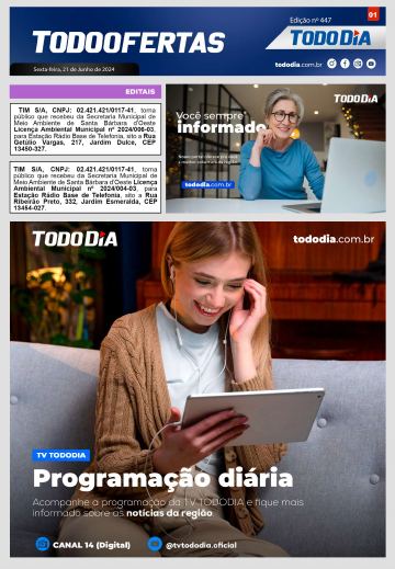 Capa: Todo Ofertas – Edição nº 448