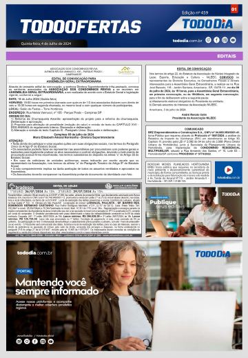 Capa: Todo Ofertas – Edição nº 459
