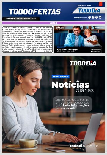 Capa: Todo Ofertas – Edição nº 500