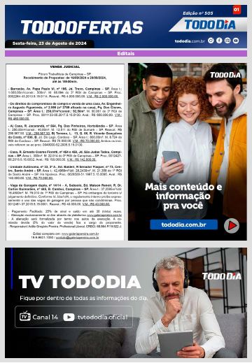 Capa: Todo Ofertas – Edição nº 505
