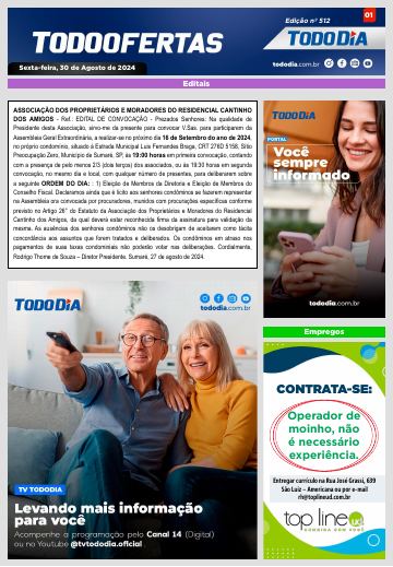 Capa: Todo Ofertas – Edição nº 512
